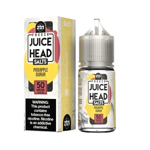 JUICE HEAD - PINEAPPLE GUAVA EXTRA FREEZE 30ML - MrVapora.pk