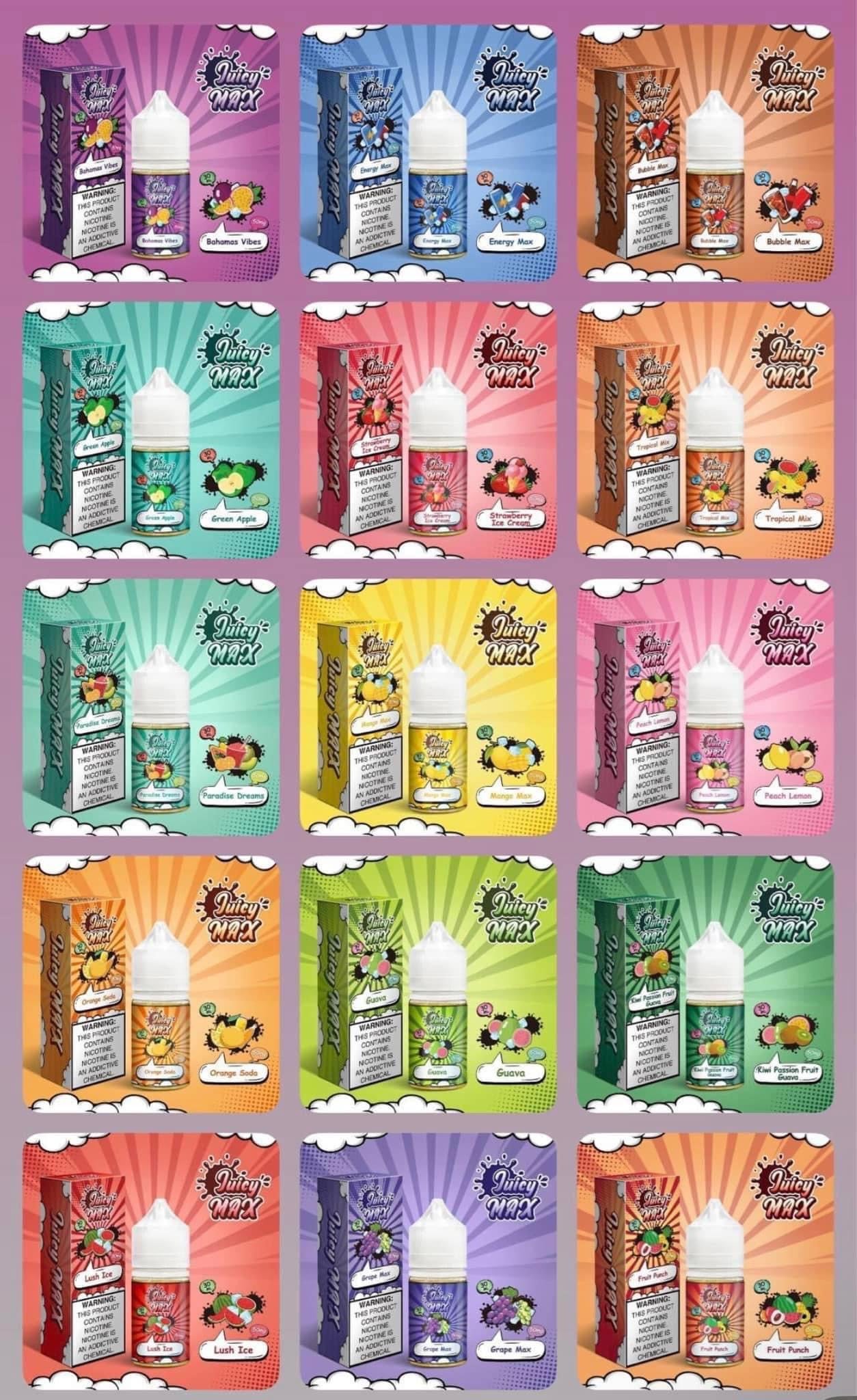 JUICY MAX 30ML 30MG - MrVapora.pk