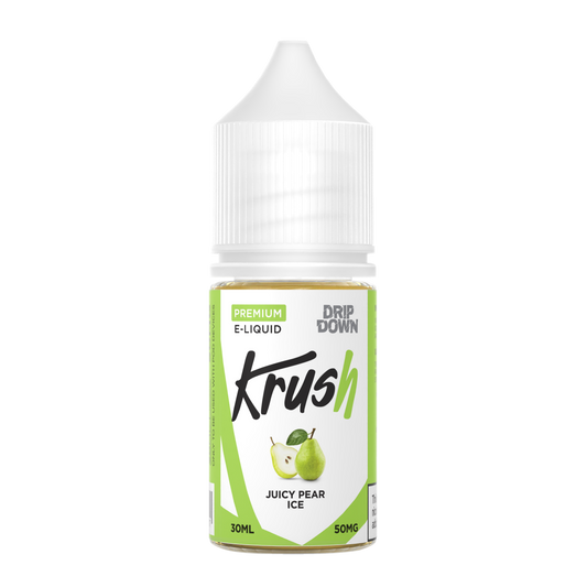 DRIP DOWN KRUSH SERIES JUICY PEAR ICE 30MG,50MG -  30ML - MrVapora.pk