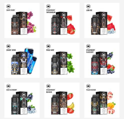KK Energy 8000 Puffs Alien Box Disposable Vape - MrVapora.pk