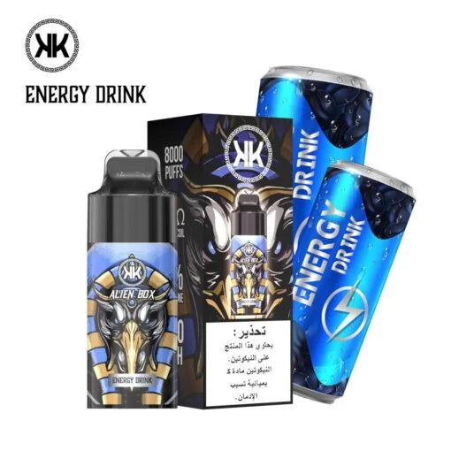 KK Energy 8000 Puffs Alien Box Disposable Vape - MrVapora.pk