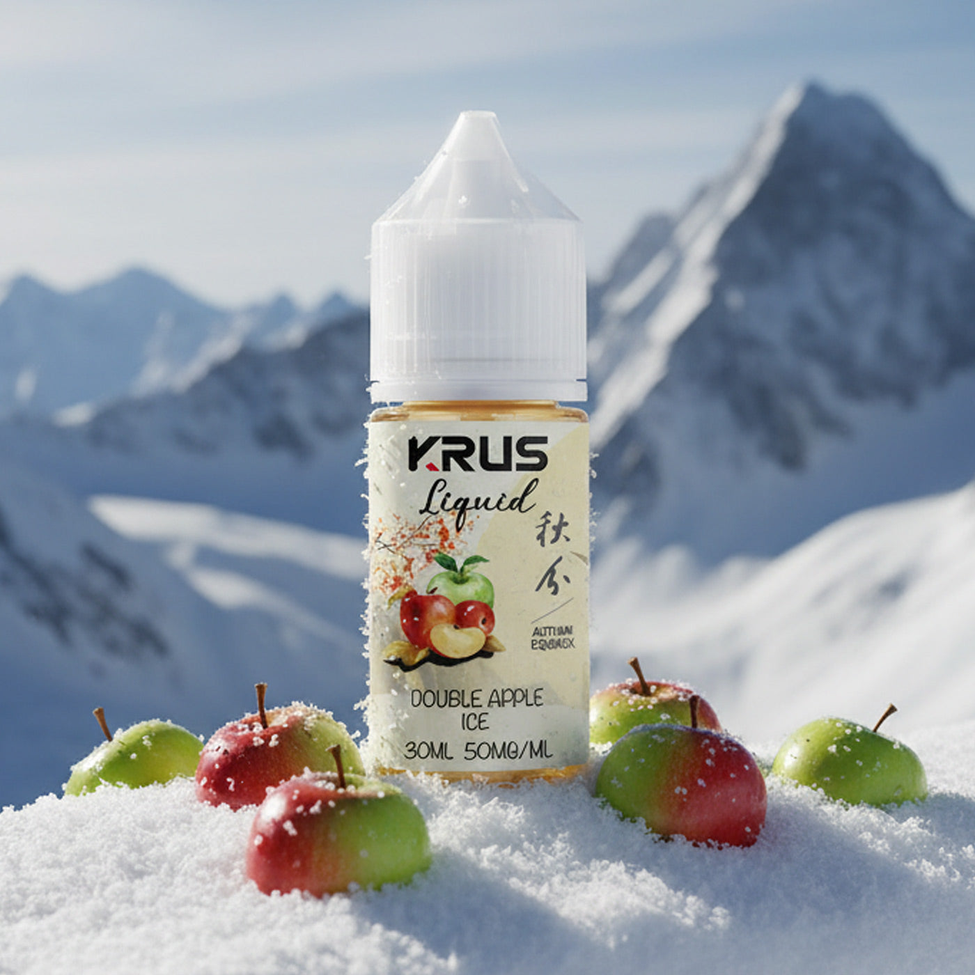 Krus Liquid Salt Nicotine 30ml - 50mg - MrVapora.pk