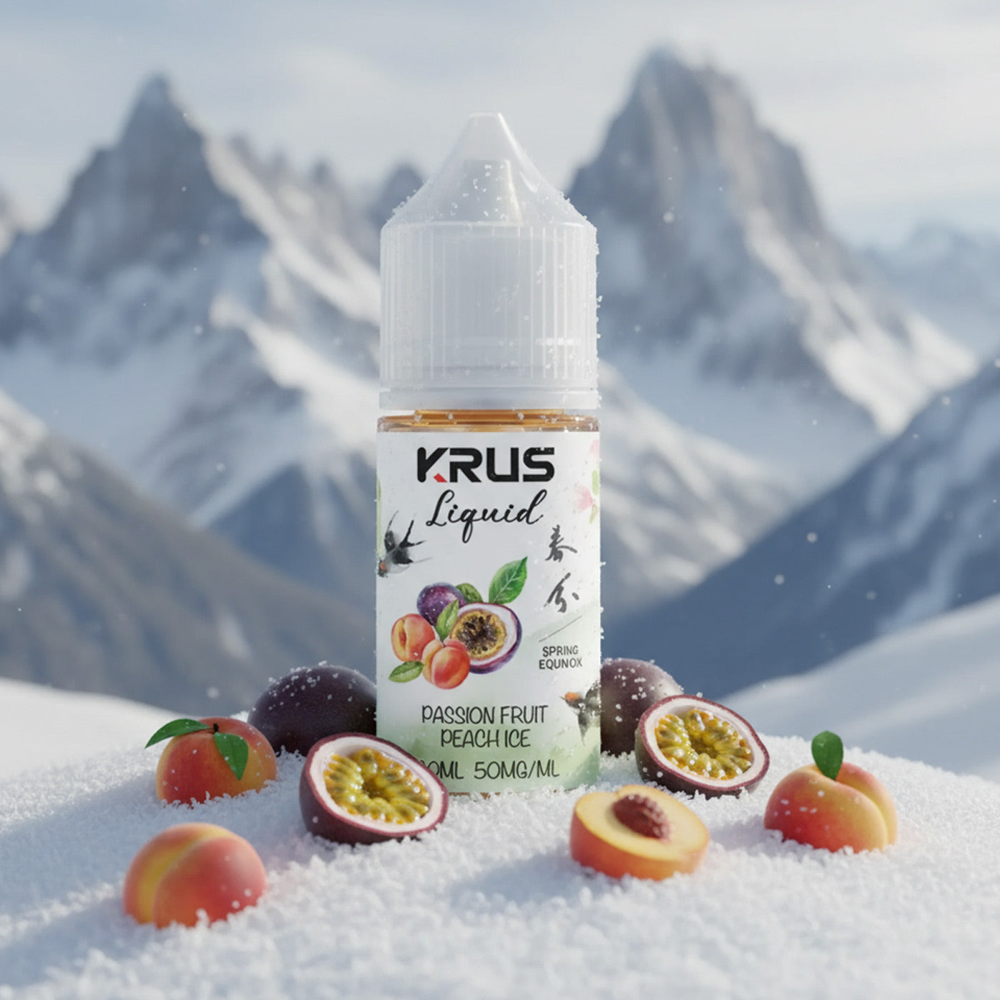 Krus Liquid Salt Nicotine 30ml - 50mg - MrVapora.pk