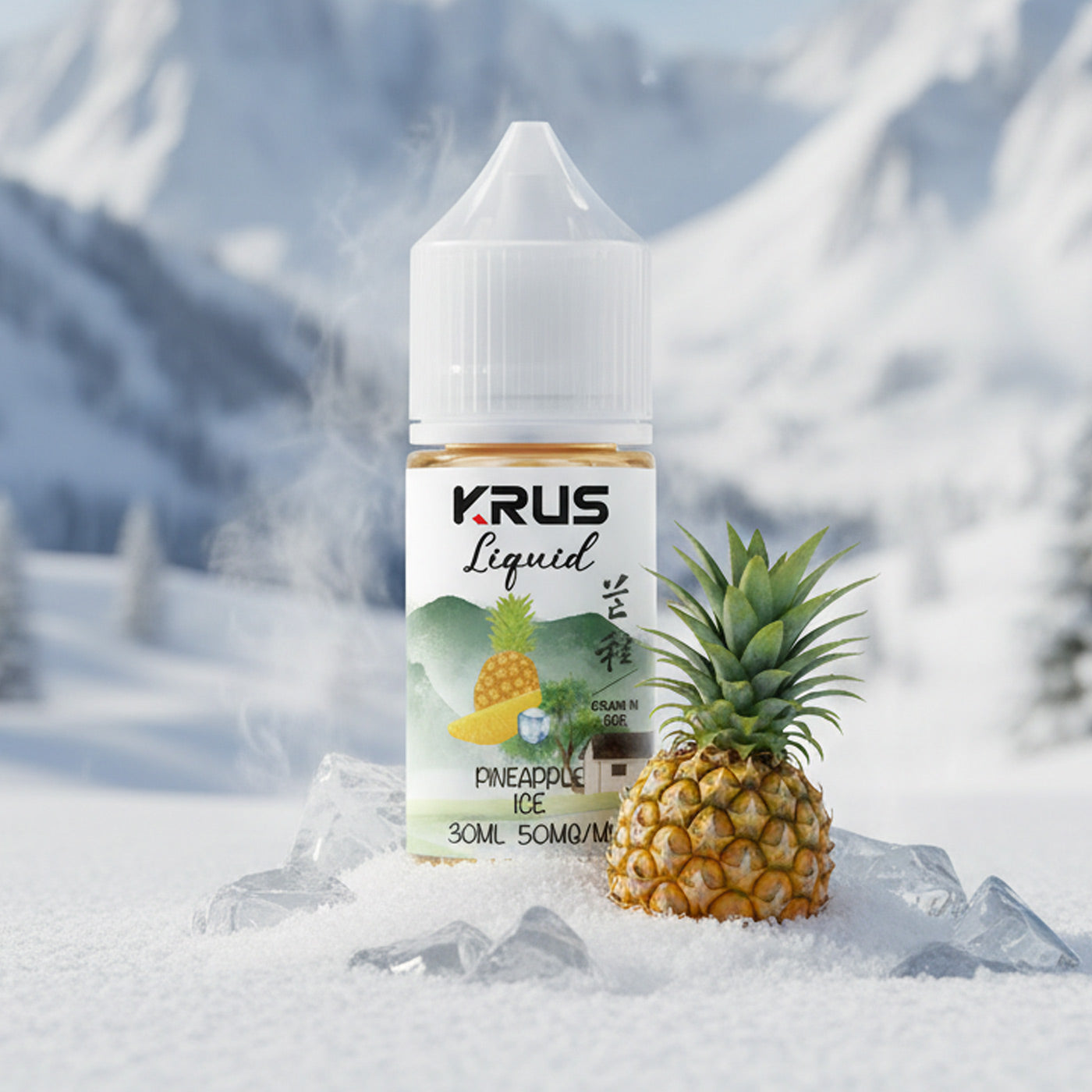 Krus Liquid Salt Nicotine 30ml - 50mg - MrVapora.pk
