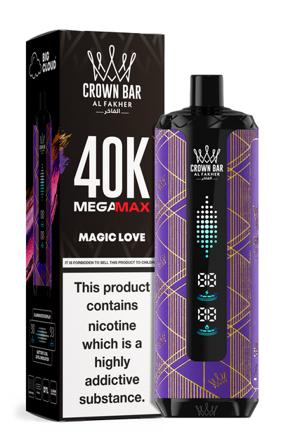 AL FAKHER MEGA MAX 40K CROWN BAR DISPOSABLE 6MG