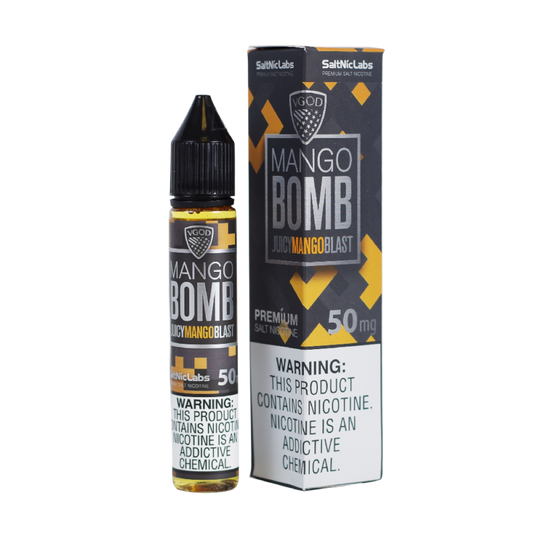 MANGO BOMB VGOD SALTNIC E-LIQUID 30ML - MrVapora.pk