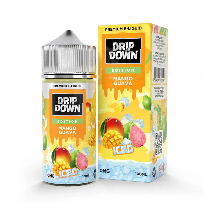 MANGO GUAVA ICE 100ML - DRIP DOWN EDITION - MrVapora.pk