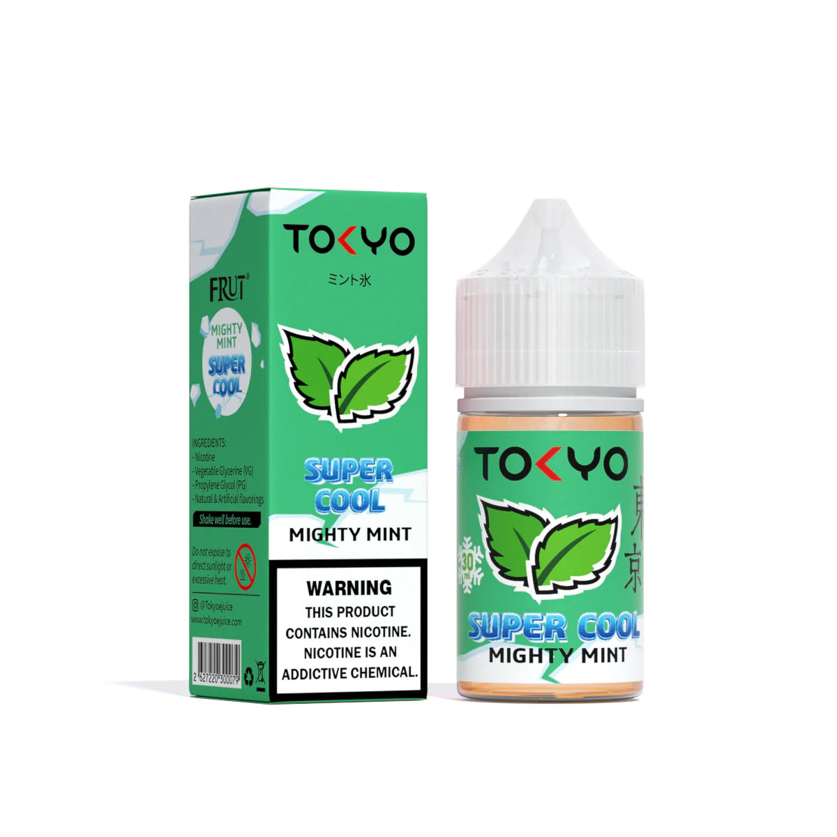 MIGHTY MINT ICE 30ML- TOKYO SUPER COOL - MrVapora.pk