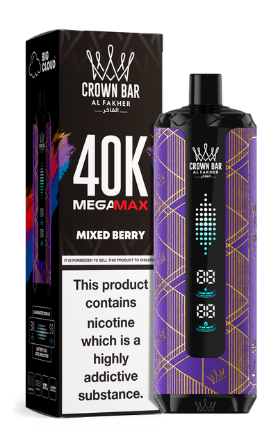 AL FAKHER MEGA MAX 40K CROWN BAR DISPOSABLE 6MG
