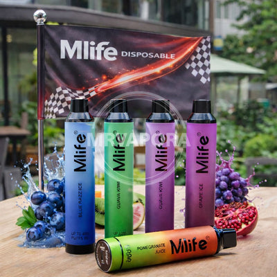 MLIFE DISPOSABLES 6000 PUFFS 50MG AT BEST PRICE - MrVapora.pk