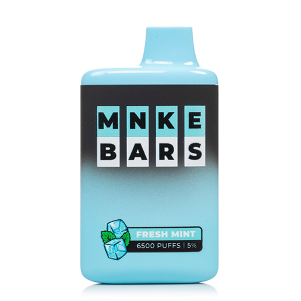 MNKE Bars Disposable Vape – Fresh Mint - MrVapora.pk
