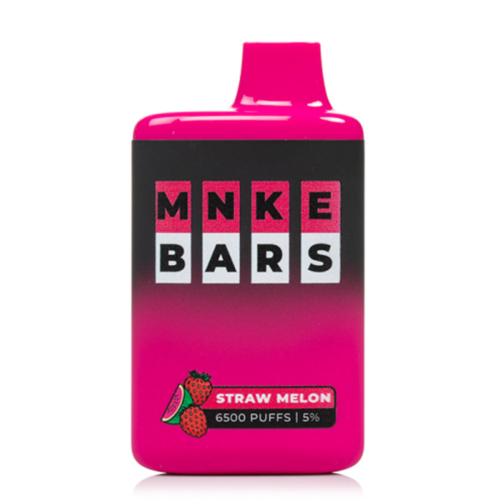 MNKE Bars Disposable Vape – Straw Melon - MrVapora.pk