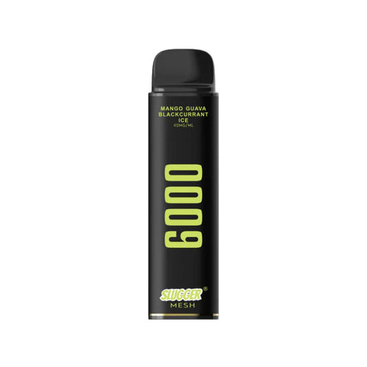 SLUGGER DISPOSABLE  MANGO GUAVA BLACKCURRANT ICE 6000 PUFFS 40MG - MrVapora.pk