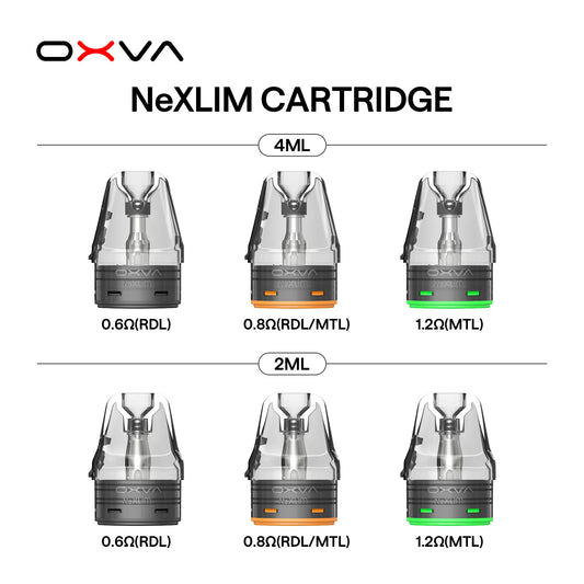 Oxva Nexlim Replacement Cartridge 4ml – 3 pcs