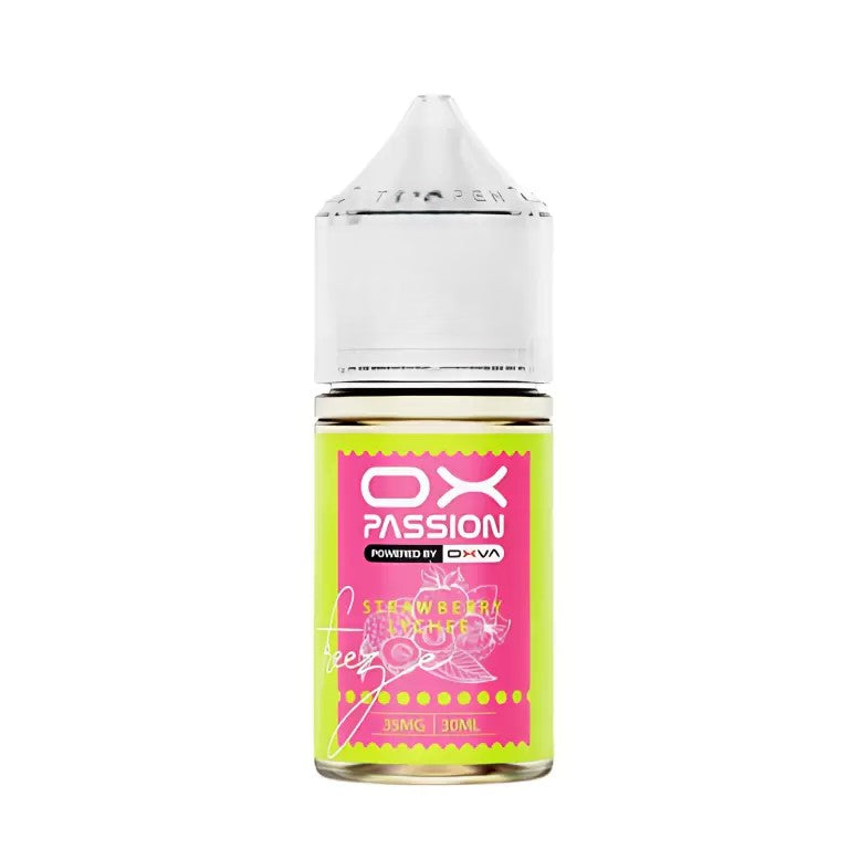 OX PASSION NIC SALT – STRAWBERRY LYCHEE FREEZE – 30ML - MrVapora.pk