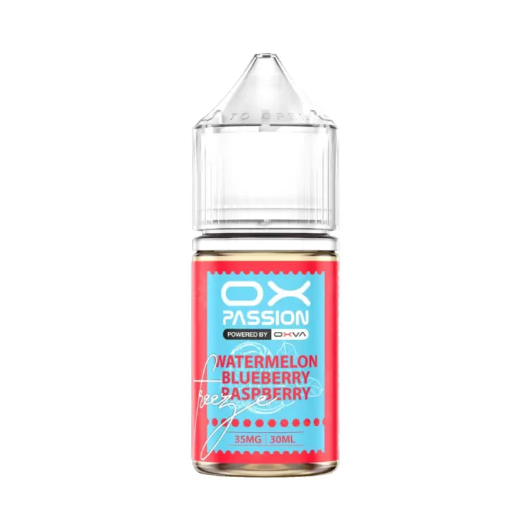 OX PASSION NIC SALT – WATERMELON BLUEBERRY RASPBERRY FREEZE – 30ML - MrVapora.pk