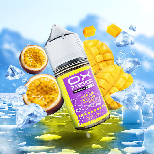 OXVA PASSION FREEZE MANGO PASSION FRUIT 55MG 30ML - MrVapora.pk