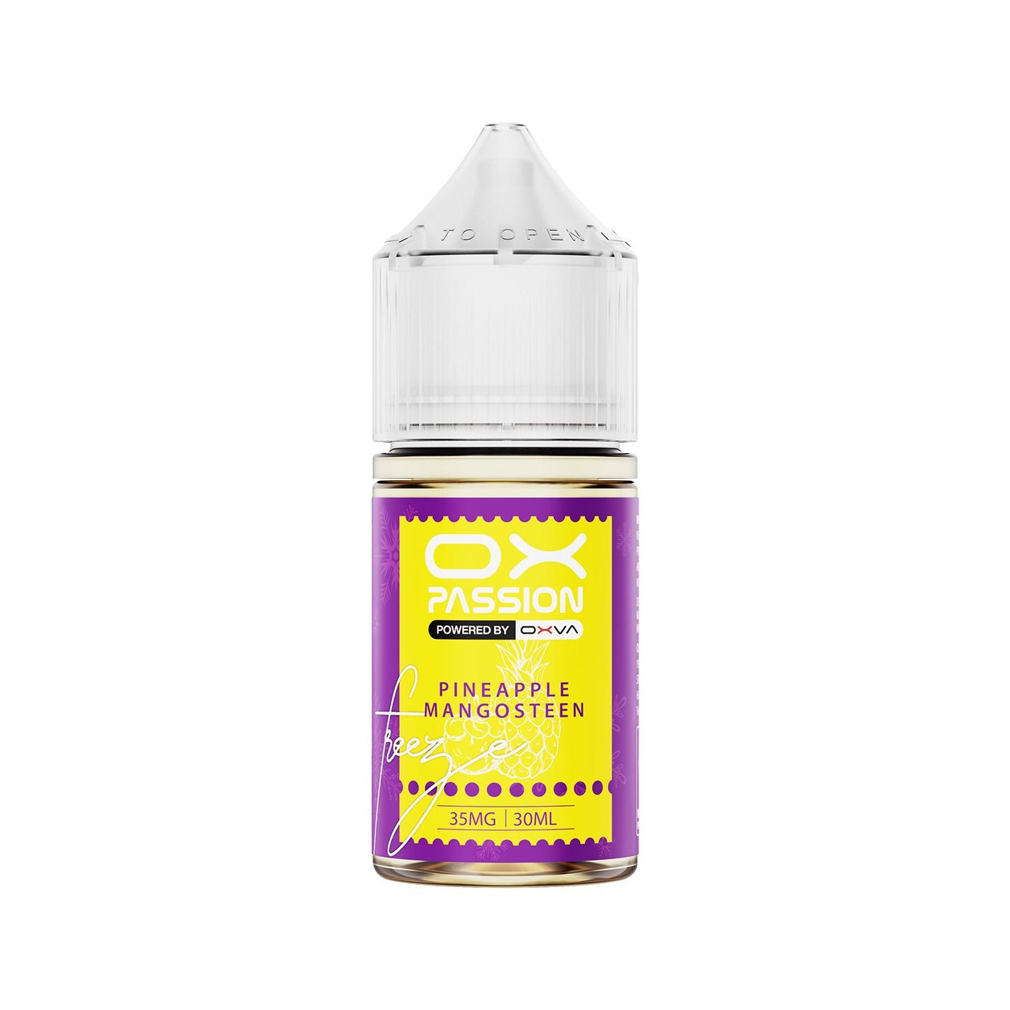 OXVA PASSION FREEZE PINEAPPLE MANGOSTEEN 55MG 30ML - MrVapora.pk