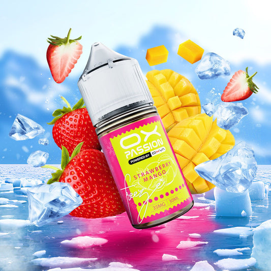OXVA PASSION FREEZE STRAWBERRY MANGO 55MG 30ML - MrVapora.pk