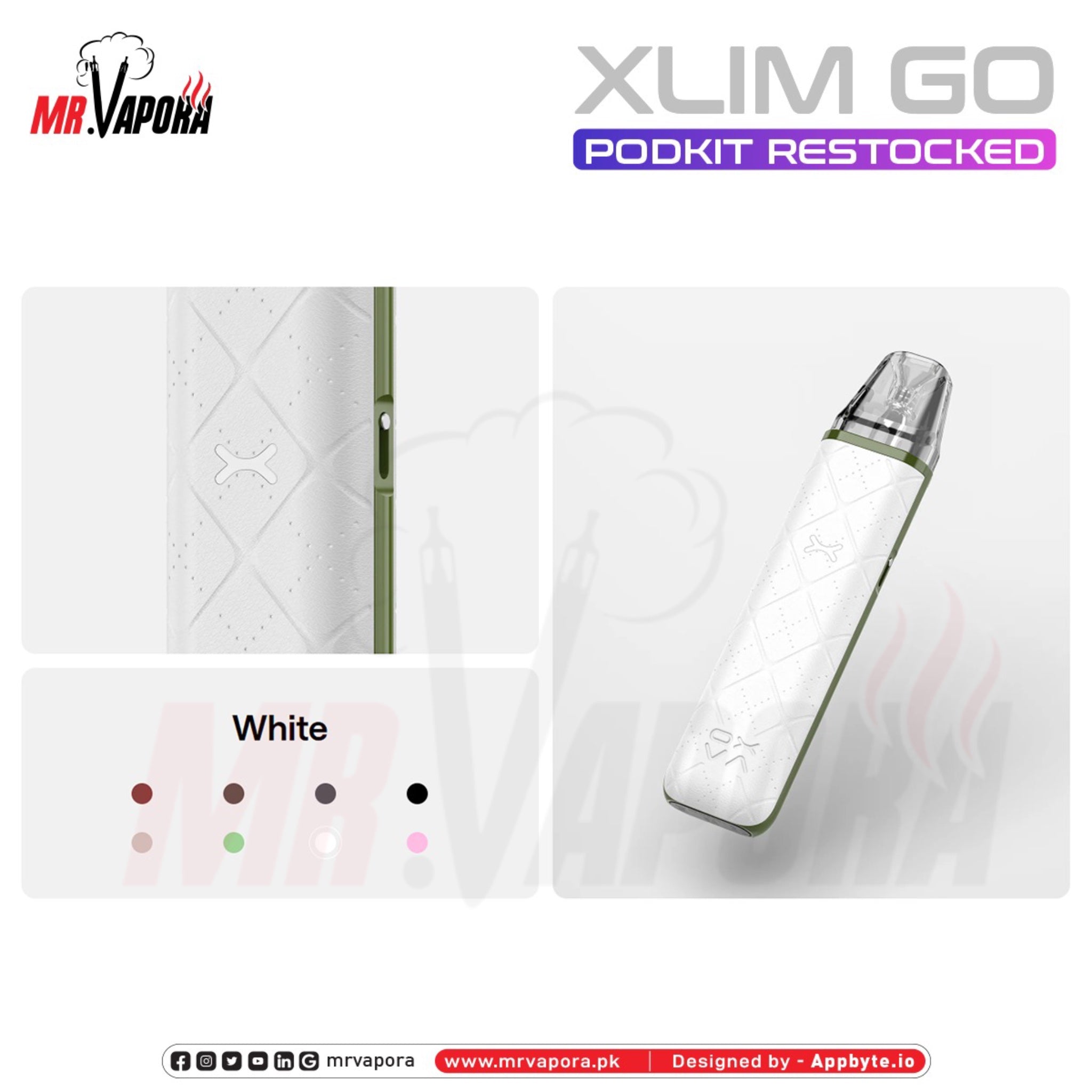 Oxva Xlim Go Pod Kit 30w Best Price In Pakistan - MrVapora.pk