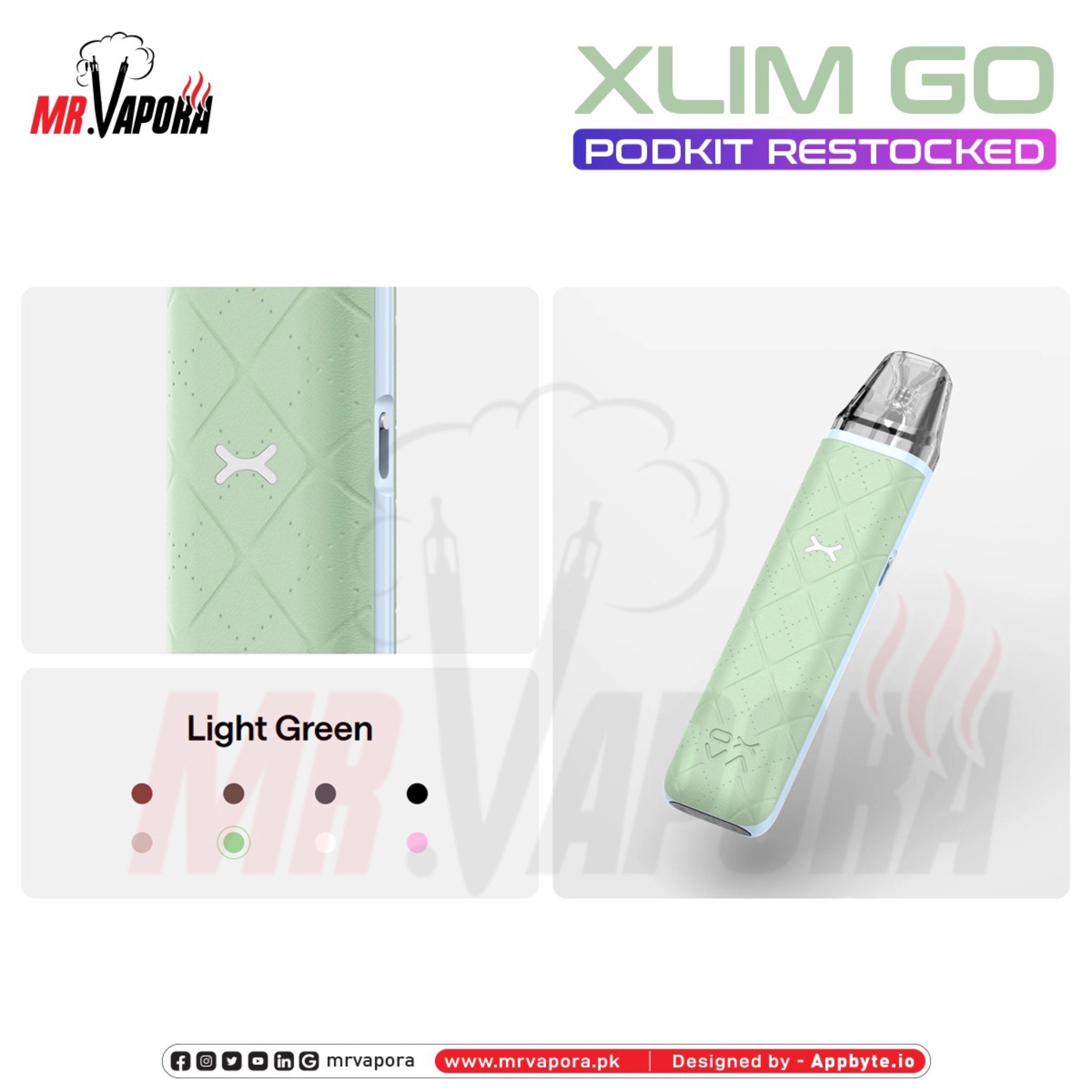Oxva Xlim Go Pod Kit 30w Best Price In Pakistan - MrVapora.pk