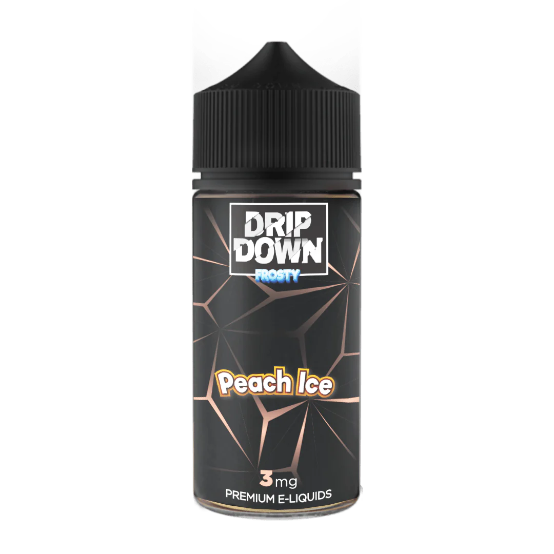 PEACH ICE 100ML - DRIP DOWN FROSTY - MrVapora.pk