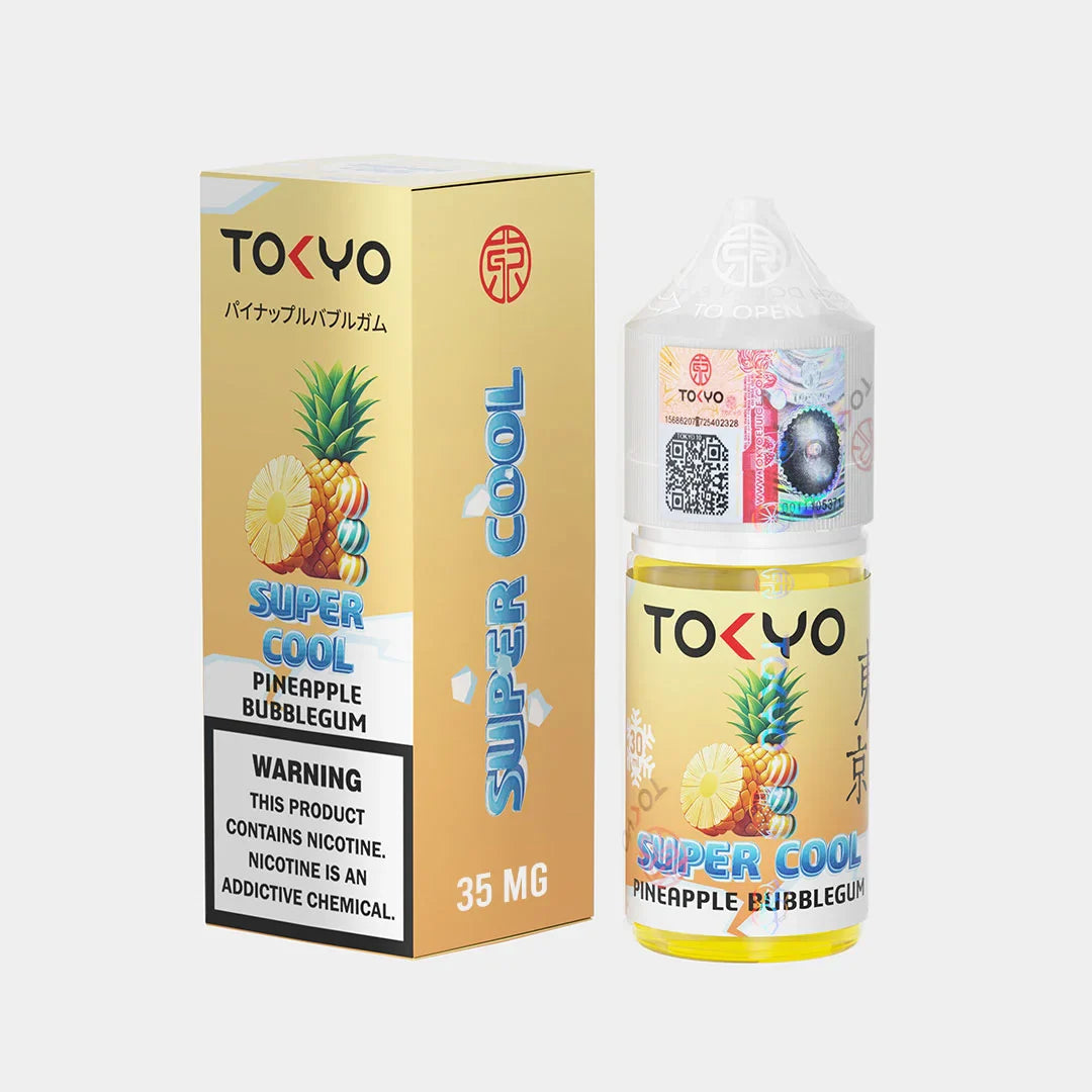 PINEAPPLE BUBBLEGUM ICE 30ML- TOKYO SUPER COOL - MrVapora.pk