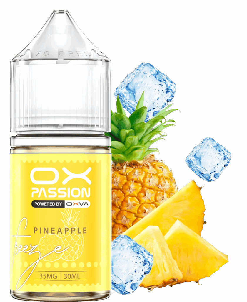 PINEAPPLE ICE 30ML- OX PASSION SALT BY OXVA - MrVapora.pk