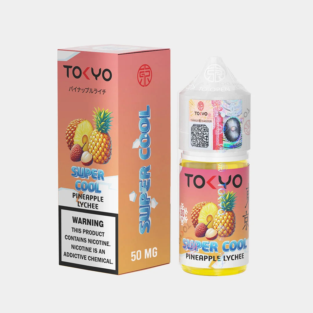 PINEAPPLE LYCHEE ICE 30ML- TOKYO SUPER COOL - MrVapora.pk