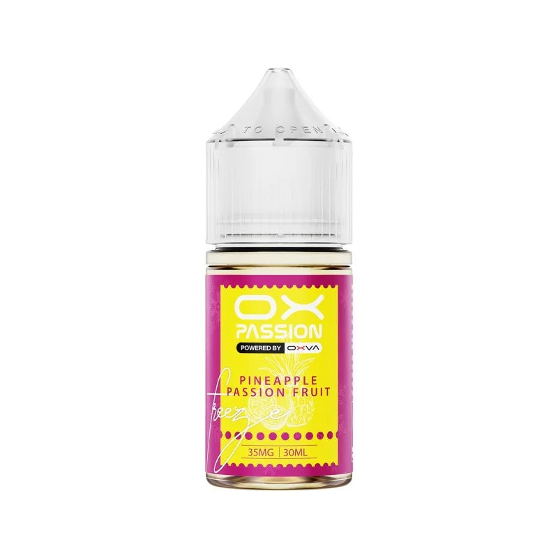 PINEAPPLE PASSION FRUIT ICE 30ML- OX PASSION SALT BY OXVA - MrVapora.pk