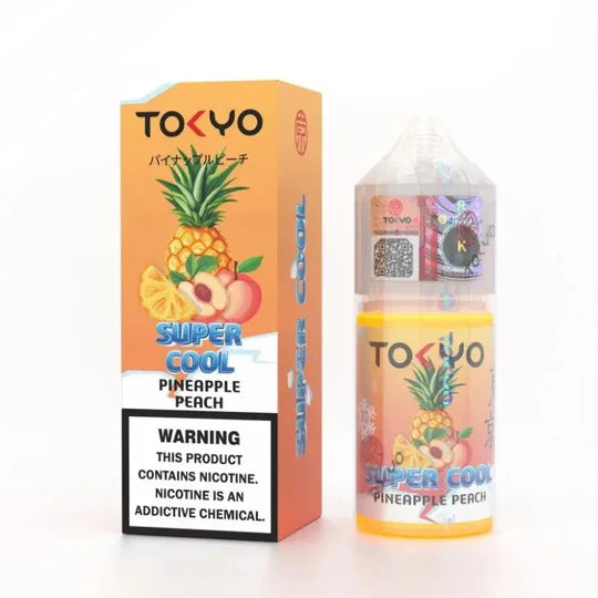 PINEAPPLE PEACH ICE 30ML-TOKYO SUPER COOL - MrVapora.pk