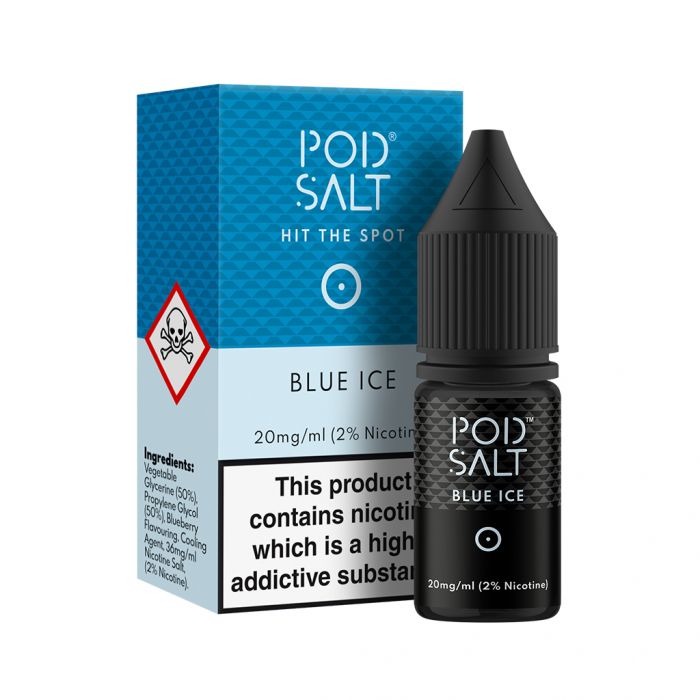 PODSALT - BLUEICE 25MG 30ML UK - MrVapora.pk