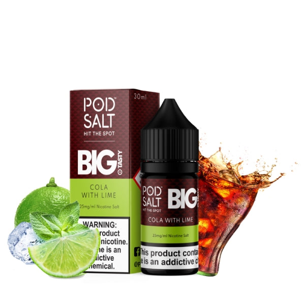 PODSALT - COLA WITH LIME 25 MG 30ML - MrVapora.pk