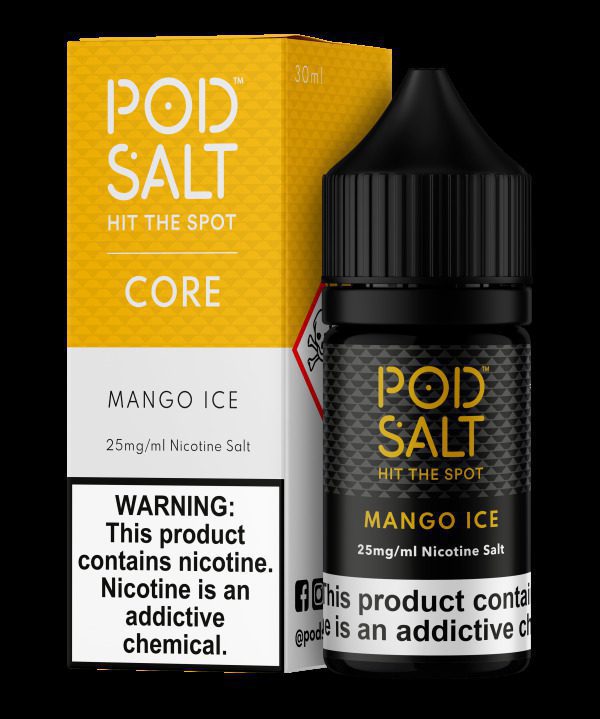 PODSALT - MANGO ICE - 25MG 30ML - MrVapora.pk