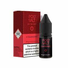 PODSALT - STRAWBERRY 25MG 30ML - MrVapora.pk