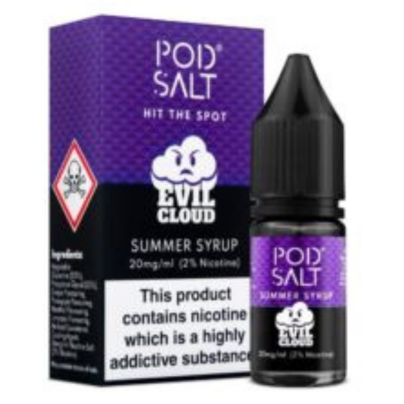 PODSALT - SUMMER SYRUP 50MG 30ML - MrVapora.pk