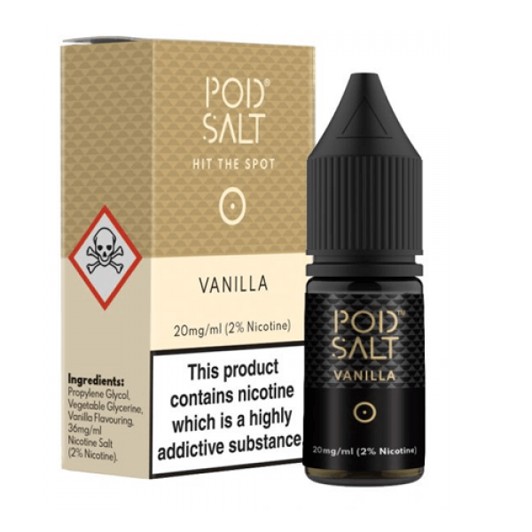 PODSALT - VANILLA 20MG 10ML - MrVapora.pk
