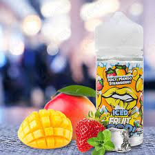 POP VAPORS - JUICY MANGO STRAWBERRY 6mg 100ml - MrVapora.pk