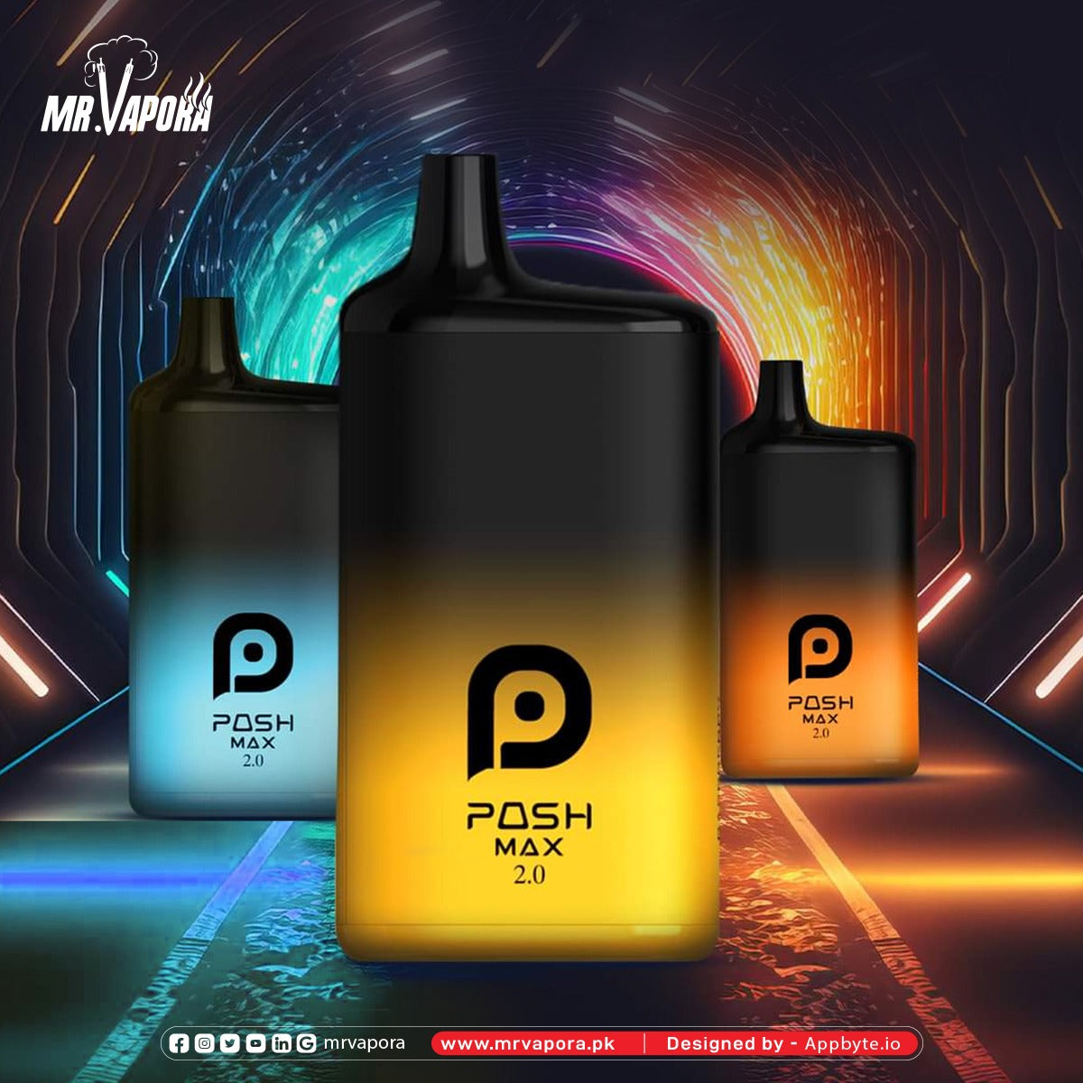 POSH MAX 2.0 DISPOSABLE BEST PRICE IN PAKISTAN - MrVapora.pk