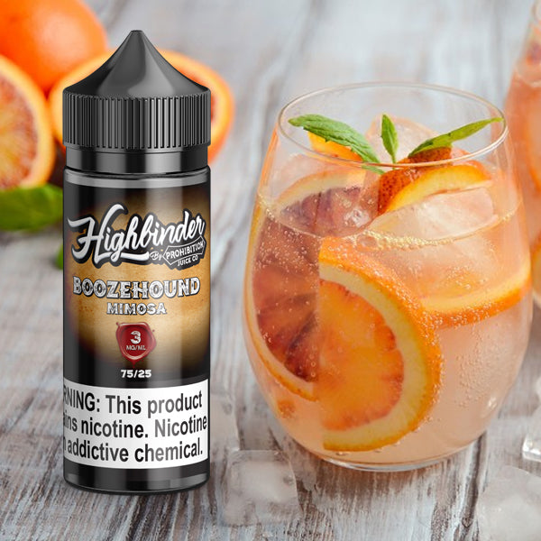 PROHIBITION - BOOZEHOUND MIMOSA 6MG 100ML - MrVapora.pk