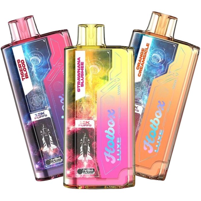 PUFF HOTBOX LUXE 20ML 12000 PUFF DISPOSABLE VAPE - MrVapora.pk