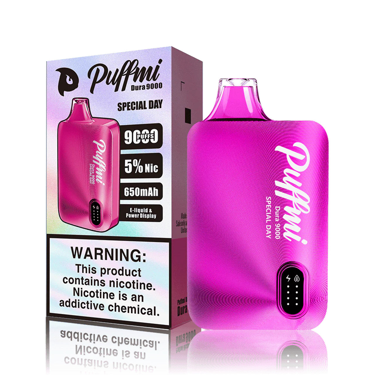 PUFF MI DURA 9000 PUFFS DISPOSABLE 5% - MrVapora.pk