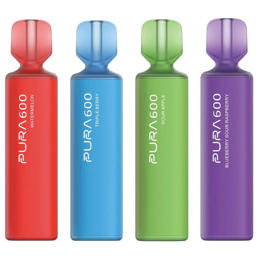 PURA 600 PUFFS  DISPOSABLE POD DEVICE AT BEST PRICE IN PAKISTAN - MrVapora.pk