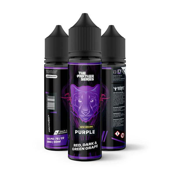 PURPLE PANTHER  6MG,12MG,18MG 60ML- DR VAPES PANTHER SERIES - MrVapora.pk