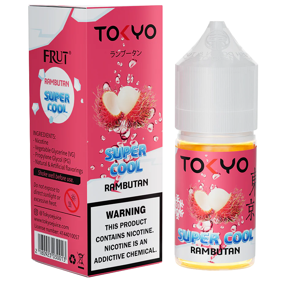 RAMBUTAN ICE 30ML- TOKYO SUPER COOL - MrVapora.pk