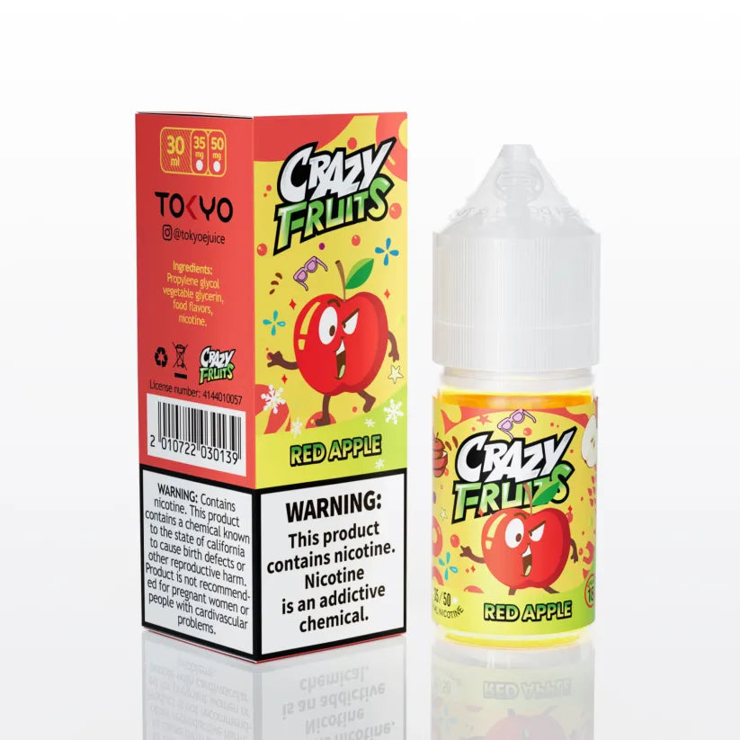 RED APPLE ICE 30ML-TOKYO CRAZY FRUITS - MrVapora.pk