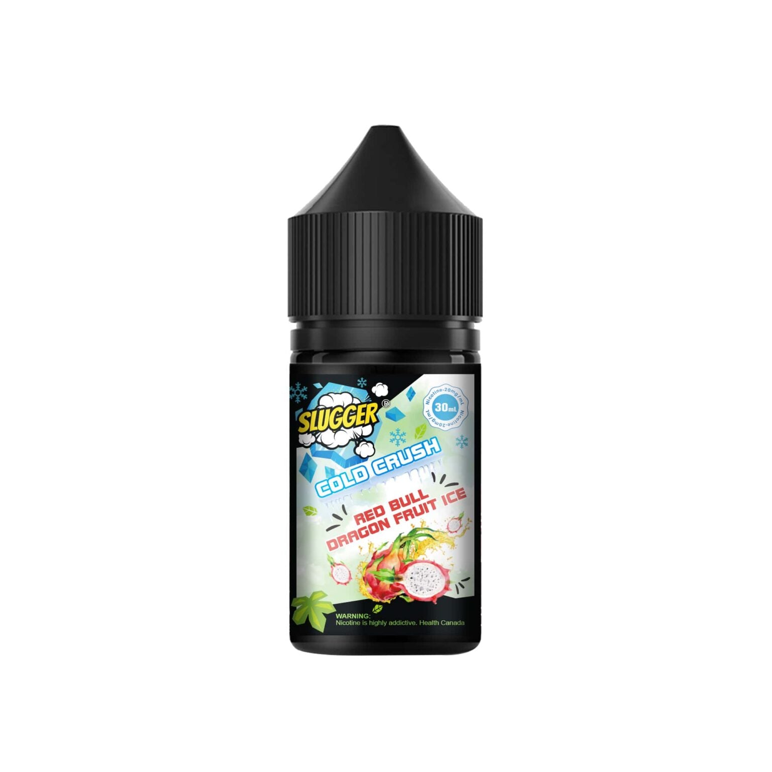 RED BULL DRAGONFRUIT 20MG 30ML- SLUGGER COLD CRUSH SERIES - MrVapora.pk