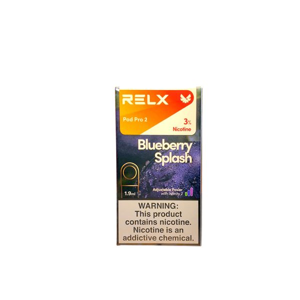 RELX Pod Pro – Blueberry Splash – 3% Nicotine - MrVapora.pk