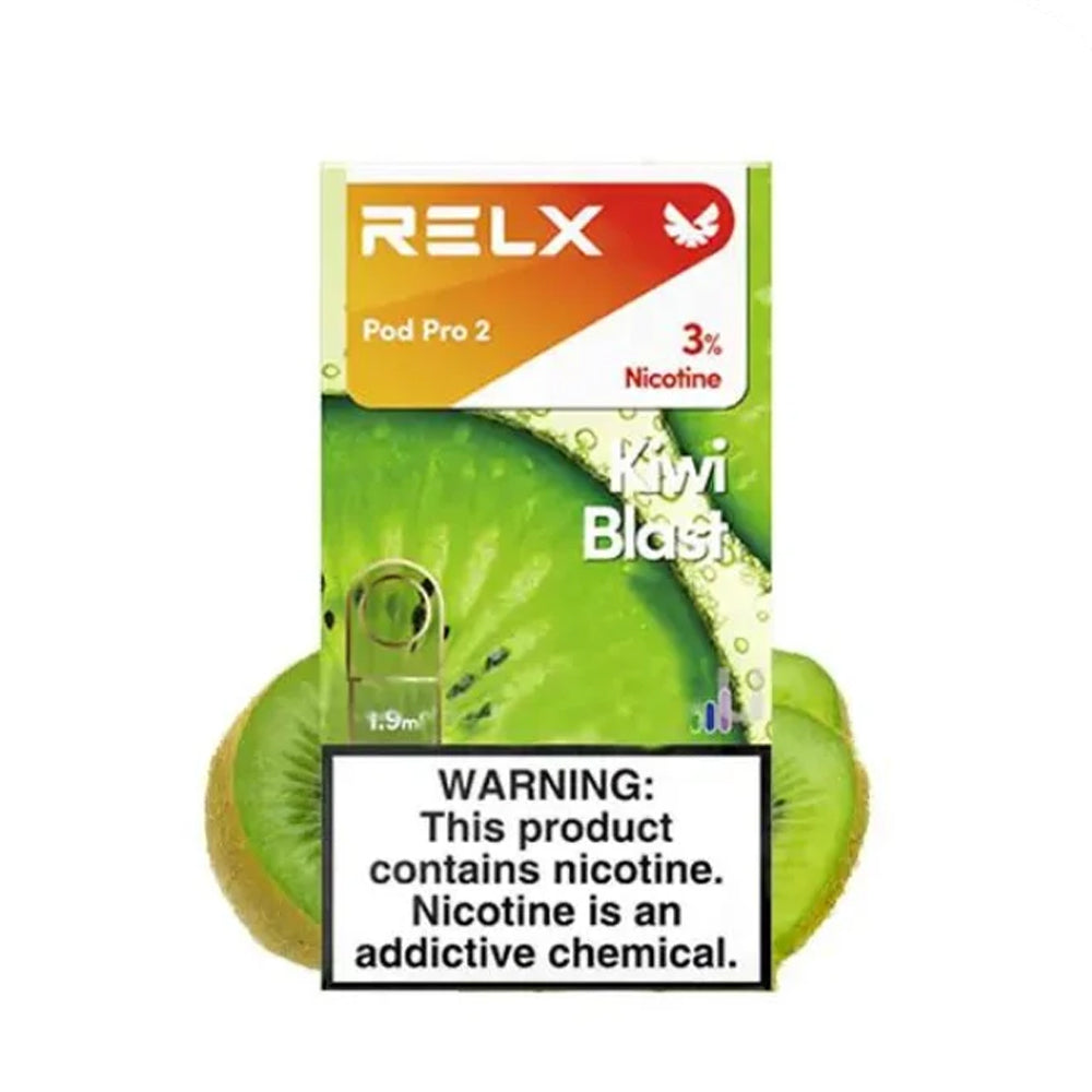 RELX Pod Pro – Kiwi Blast – 3% Nicotine At Best Price - MrVapora.pk