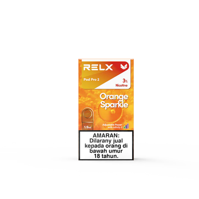 RELX Pod Pro – Orange Sparkle (Orange Soda ICE) – 3% Nicotine - MrVapora.pk